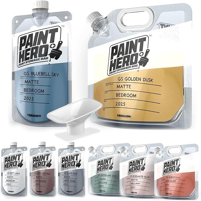 Paint Hero 8 Pack Paint Storage Bags by GoSportsOutdoors