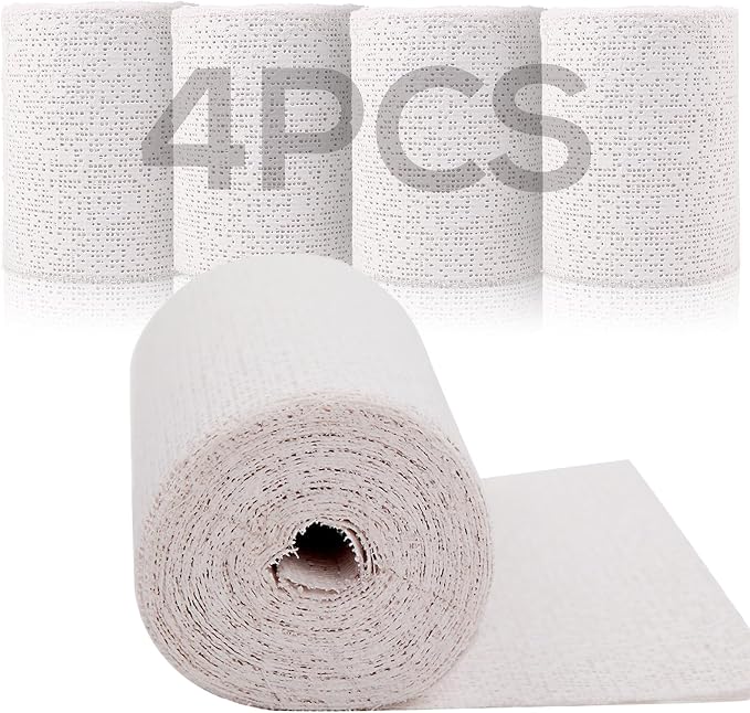 Falling in Art Plaster Cloth Rolls, 500gsm Plaster Strip, Plaster Gauze Bandages by FallinginArt