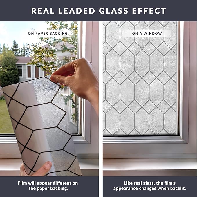Old English Window Privacy Film by Artscape - Image 5