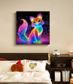 GXGLLPZBY Diamond Art Kits for Beginners, Dreamy Glowing Cat Diamond Painting - Image 4