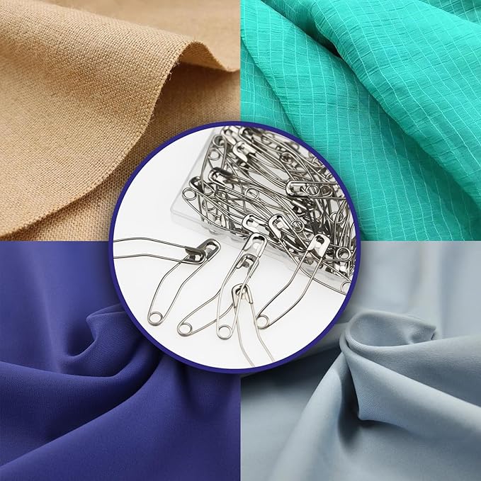 Quilt Safety Pin Curve 1.5 inch Sewing Supply Large Curve Safety Pin Quilt - Image 4