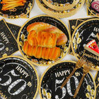 50 Guests 50th Anniversary Plates Napkins Party Supplies Employee Career - Image 5