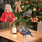 TATREBCRE DIY Mosaic Kit for Adults – Feather, Cat & Heart Designs – Christmas - Image 5