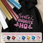 TUMIYA Pink Glitter Heat Transfer Vinyl HTV Roll - Image 6