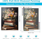 Vintage flower Diamond Art Painting Kits - Image 2