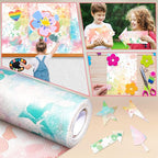 Inkspire Tie-Dye Bulletin Board Paper Roll, 14.8FTx47IN Large Reusable - Image 5