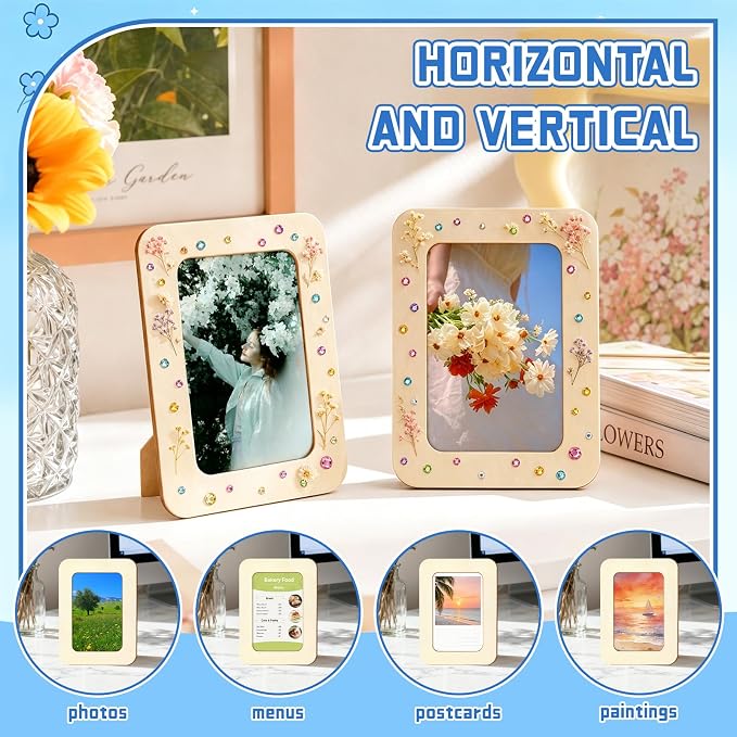 VOKOY 55 Pack Wooden Picture Frames - Image 4