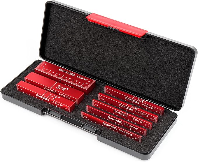 EANOSIC Setup Blocks Height Gauge Set, Bars Include Laser Engraved Size Markings - Image 5