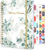 Undated Weekly Planner, A5 Weekly To Do List Notebook by Thboxes