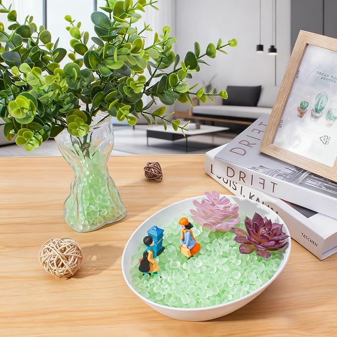 Keedolla 3 Lb Sea Glass Stones Frosted Glass Pebbles Gemstones - Image 6
