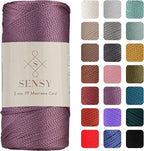Sensy Premium 2mm 251 Yards Polyester Rope 100% Polypropylene Cord Macrame Cord by SSENSY