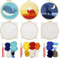 Allazone 3 Set Punch Needle Embroidery Kits, Punch Needle Kits by Allazone