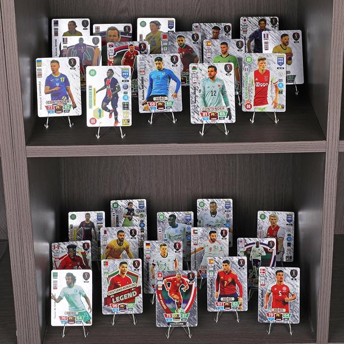 NIUBIER Card Display Stand, Arcylic Card Holder, 2.2 in | 30 Pcs, Display Sport - Image 5