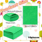 10Pcs Felt Sheets Fabric, 1mm | Polyester, - Image 7