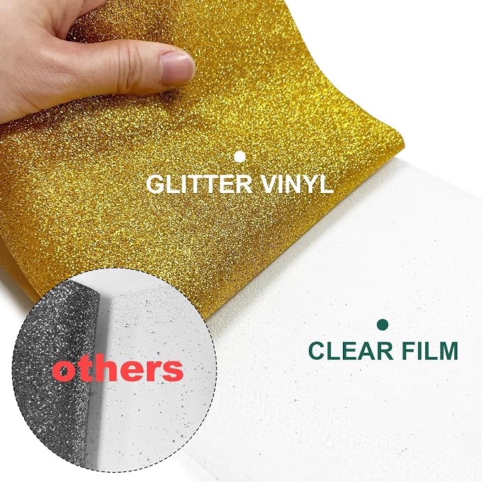 Glitter HTV Heat Transfer Vinyl Rolls - Image 3