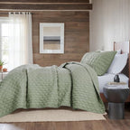 WDCOZY Sage Green Quilt King Size Bedding Sets - Image 5