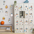 OBUSATT 60 Pcs Baseball Player Theme Cutouts Baseball Bulletin Board Decoration - Image 6