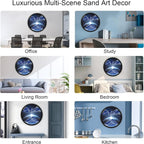 Mtadmai 24" Moving Sand Art, 3D Sand Art Pictures Deep Sea Sandscape Living - Image 8
