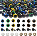 TOAOB 140pcs 10mm Colorful Plastic Safety Eyes Craft Eyes by TOAOBTHEONEANDONLYBABY