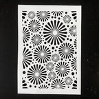 TIAMECH A4 Reusable Geometric Firework Stencil - Image 2