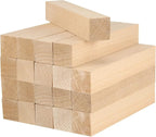 JAPCHET 20 PCS 6 x 1 x 1 Inch Basswood Carving Blocks, Natural Whittling Blocks by JAPCHET