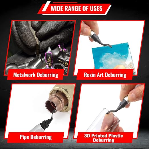 AFA Tooling - Deburring Tool Micro-Polished & Anodized Handle - Image 4