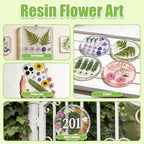 110Pcs Dried Flowers for Crafts, Real Pressed Flowers Dry Leaves Bulk Natural - Image 4