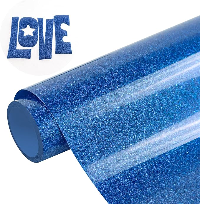 Glitter Puff Vinyl Heat Transfer by MEVOREW