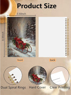 BitKan Vintage Christmas Notebook Hardcover - Image 2