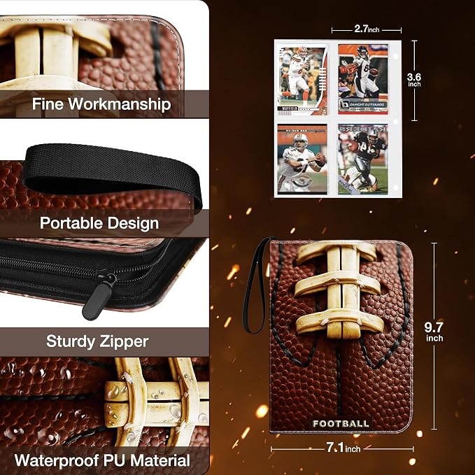 RONMONG Football Card Binder, 2025-2026 Sports Trading Card - Image 2