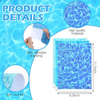 Ripple Water Sticker 6 Sheets Self Adhesive Ocean Diorama Supplies Paper | - Image 2