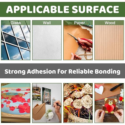 330 PCS Double Sided Foam Tape Pre Cut 1/2 X 2/5 Inch Small Adhesive Foam - Image 9