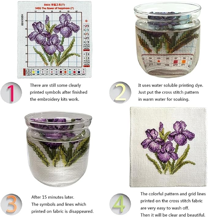 Magxvouy Cross Stitch Kits Stamped Full Range of Embroidery Kits, Cross Stitch - Image 7