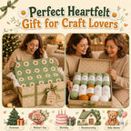 Coopay Crochet Kit for Beginners Adults, Large Crochet Blanket Kit - Image 8