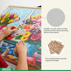 ALL4JIG 1500 Pieces 2-in-1 Tilting & Rotating Puzzle Board, 34.25" x 25.20" - Image 4