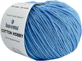 Cotton Hobby Yarn for Amigurumi Crochet & Knitting | 1.76 oz / 180 yds by buvemu