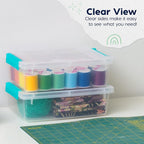 IRIS USA 2 Qt. Craft Storage Bins - Image 7