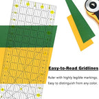 Sewing Ruler, 6“ * 17” Quilting Rulers, Acrylic Ruler, Cutting Ruler - Image 4