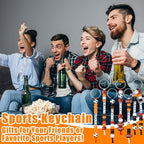 Landical 564 Pcs Sports Keychain Making Kit DIY Baseball Basketball Football - Image 4