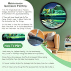 Mtadmai Moving Sand Art, 3D Sand Art Pictures Deep Sea Sandscape Living Room - Image 5