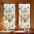 Window Privacy Film Stained Glass Window Film Decorative, Static Cling Rainbow by Anewlookinnotime