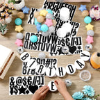Simgoing Classroom Decor DIY Giant Friendship Bracelet Garland Teacher Table - Image 2