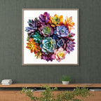 Bodhipnjoy Wooden Puzzles for Adults, Flower Succulent Jigsaw Puzzle- 5mm - Image 9
