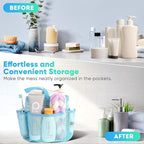 EUDELE 2 Pack Mesh Shower Caddy Portable - Image 7