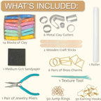 JOiFULi 132 Pc- Complete DIY Friendship Craft Set - Image 2