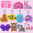 EZCRA Animal Cross Stitch Kit for Kids Ages 5-8 - Image 2