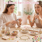 WDXIUE Friendship Bracelet Making Kit, DIY Jewelry Making Kit - Image 3