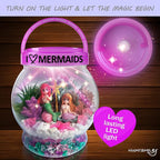 Make Your Own Light-Up Mermaid Terrarium Kit - Image 6