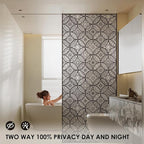 DKTIE Boho Stained Glass Look Window Privacy Film - Image 3