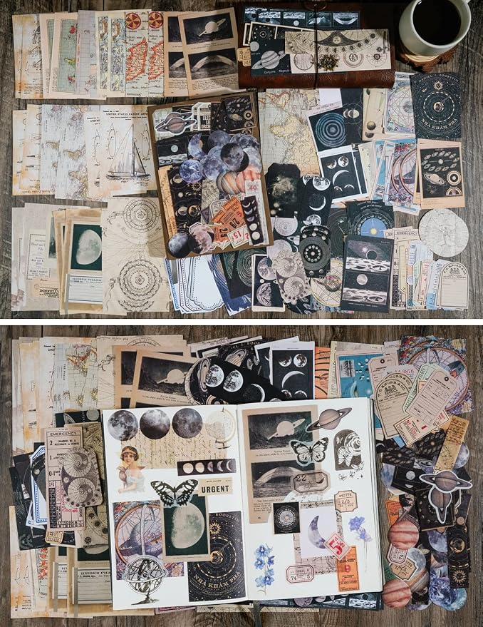 Knaid Vintage Scrapbook Supplies Pack - Image 7